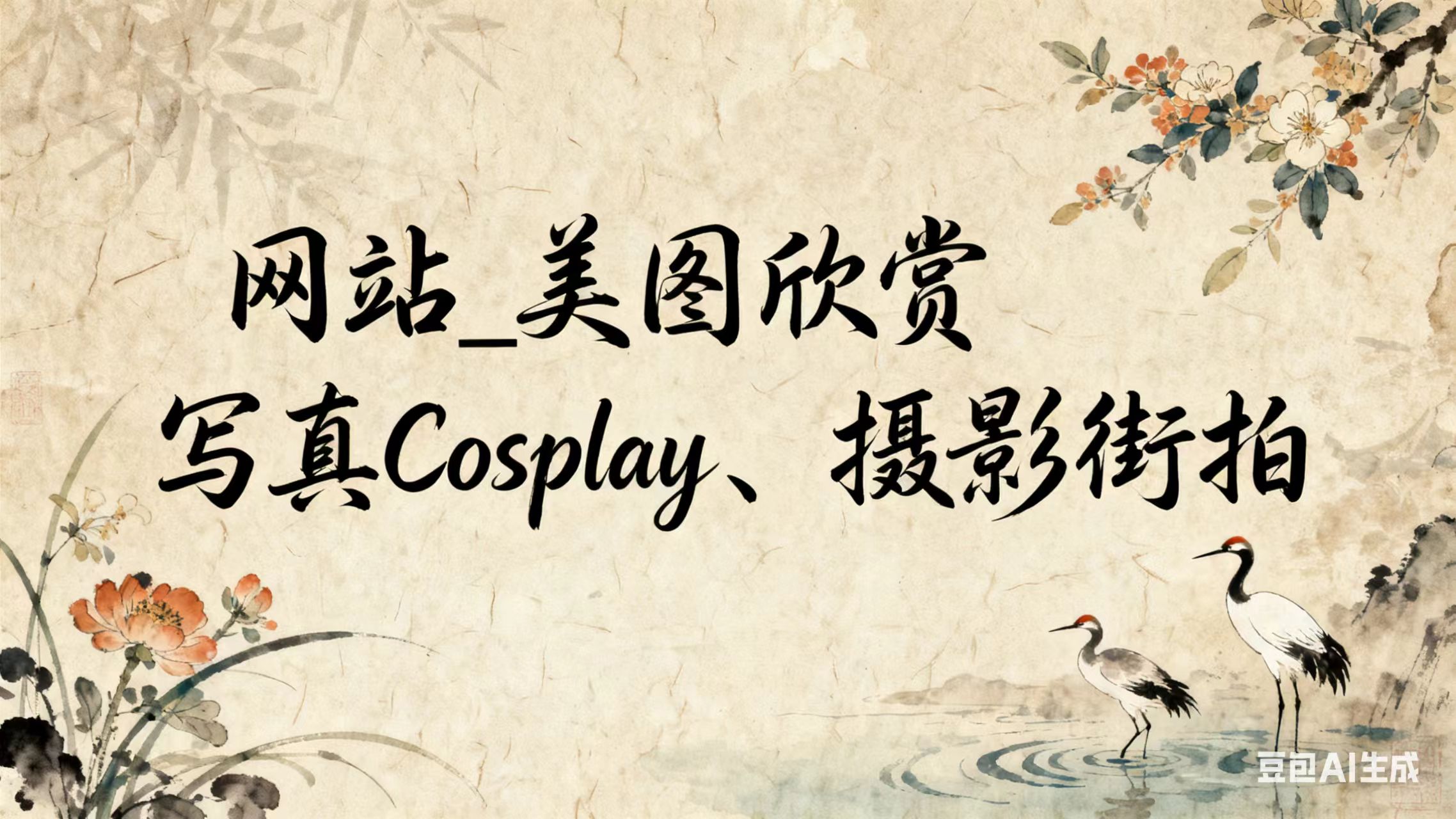 网站_美图欣赏 写真Cosplay、摄影街拍、买家秀、主播热舞、车展车模录像、二次元动漫女神..